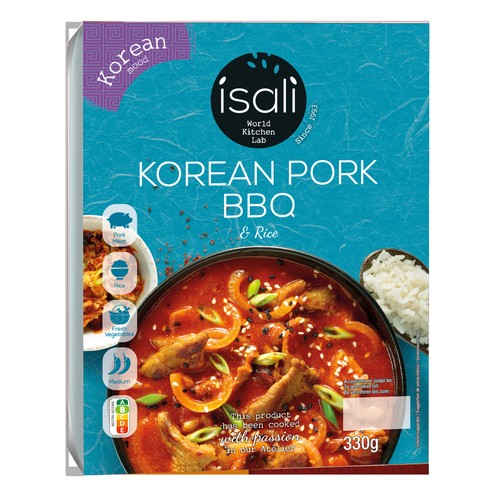 Isali Korean Pork BBQ & Rice 330g