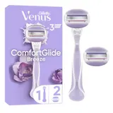 Gillette Rasoir Breeze Venus ComfortGlide avec Recharge 2 Lames