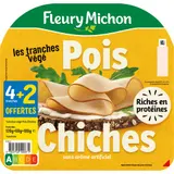 Fleury Michon Les tranches Végé pois chiches  x4+2 offertes 180g