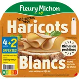 Fleury Michon Les tranches Végé Haricots Blanc x4 +2 Offertes 180g