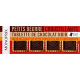 Monoprix Petits Beurre Tablette de Chocolat Noir 150g