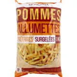 Monoprix Pommes allumettes préfrites surgelées 1kg
