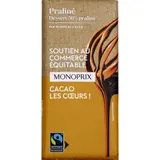 Monoprix Tablette dessert 50% praliné 200g