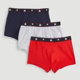 Monoprix Lot De 3 Boxers Noirs 2-3 ans