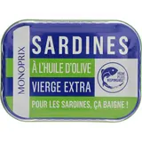 Monoprix Sardines à l'Huile d'Olive Vierge Extra 87g