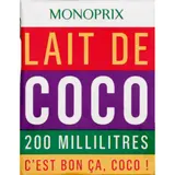 Monoprix Lait de coco 200ml