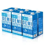 Monoprix Lait Demi-Écrémé Stérilisé 6x1L
