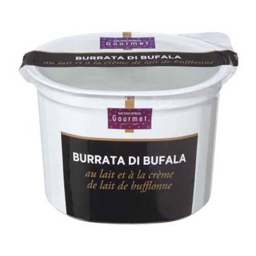 Monoprix Gourmet Burrata di Bufala 125g