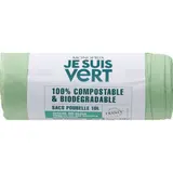 Monoprix Je Suis Vert Sacs Poubelle Biodégradables 100% Compostables 20x10L