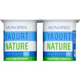 Monoprix Yaourt nature 4x125g
