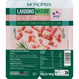 Monoprix Lardons Nature Qualité Supérieure 200g