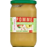 Monoprix Purée De Pomme Sans Sucres Ajoutés 710g