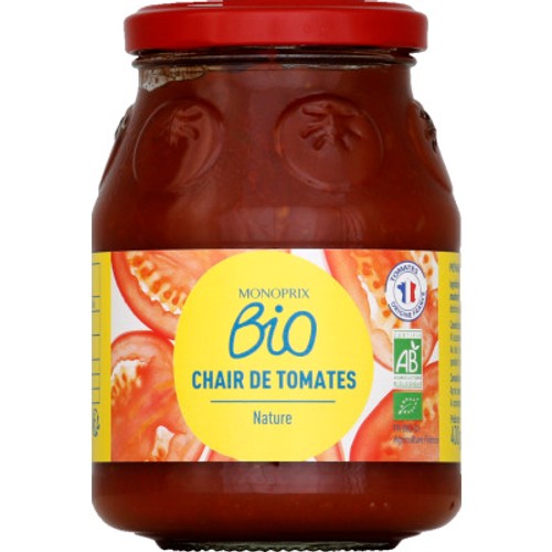 Monoprix Bio Chair de Tomates Nature 400g
