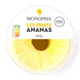 Monoprix Ananas en tranches 350g