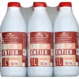 Monoprix Lait UHT entier 6x1L