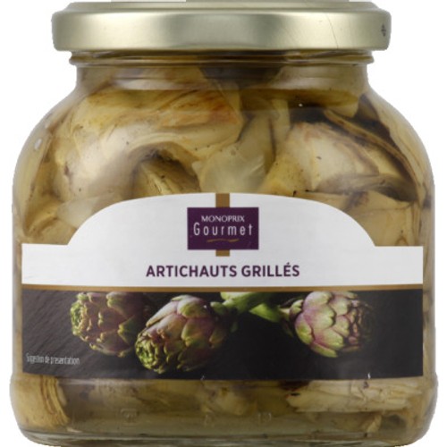 Monoprix Gourmet Artichauts grillés 170g
