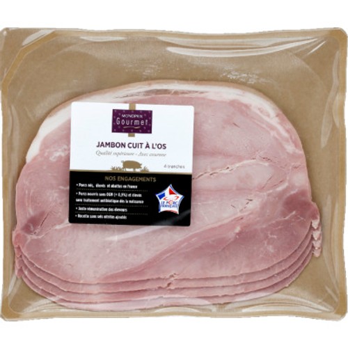 Monoprix Gourmet Jambon Cuit À L’Os 240g