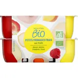 Monoprix Bio Fromages frais aux fruits 12x50g