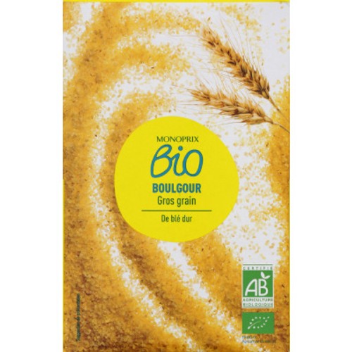 Monoprix Bio Boulgour Gros Grains 500g