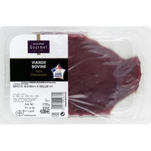 Monoprix Gourmet Bavette Aloyau 140g