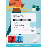 Monoprix Protège-Lingerie Plat Enrichi À L'Aloe Vera x60