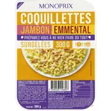 Monoprix Coquillettes au jambon et emmental 300g