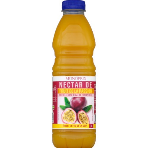 Monoprix Nectar de fruits de la passion 1L