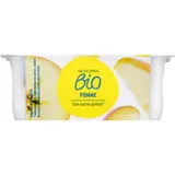 Monoprix Bio Purée de pommes sans sucres Le pack de 4x95g