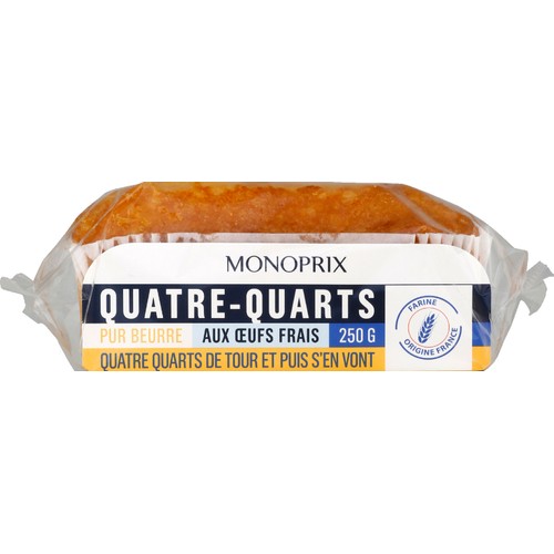 Monoprix Quatre Quart 250g