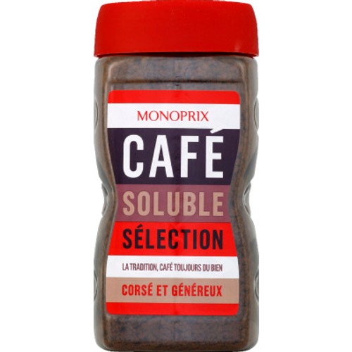 Monoprix Café Soluble Sélection 200g