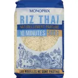 Monoprix Riz Thaï Naturellement Parfumé 10 Minutes 500g