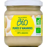 Monoprix Bio Purée d'Amandes 175g