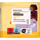 Monoprix Serviettes ultra-minces Normal x16