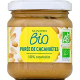 Monoprix Bio Purée de Cacahuètes 175g