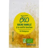 Monoprix Bio Sucre vanillé à la vanille Bourbon de Madagascar 5x7,5g