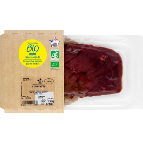 Monoprix Bio Bifteck Tranche 1 Pièce