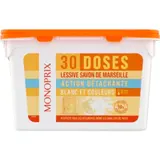 Monoprix Lessive Mono Dose au Savon de Marseille 540g x30