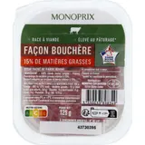Monoprix Steak haché 15% de Mg 125g