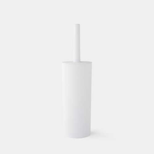 Monoprix Maison Balais De Toilette, Soft Touch, Blanc