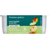 Monoprix Purée pommes poires 4x90g