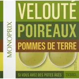 Monoprix Velouté De Poireaux Et Pommes De Terre 2x30cl