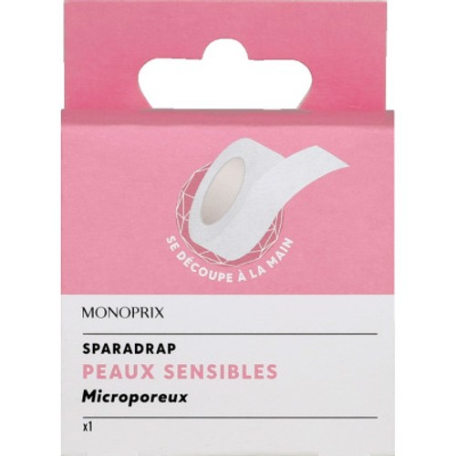 Monoprix Sparadrap Peaux Sensibles 5M