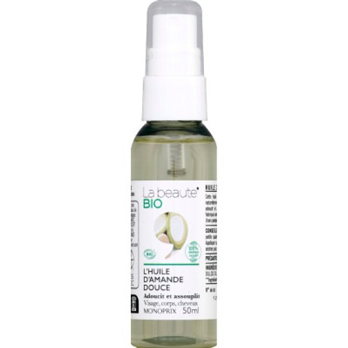 Monoprix La Beauté Bio L'Huile D'Amande Douce 50ml