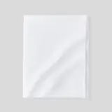 Monoprix Maison Drap Plat Blanc en Coton Bio 240x300 cm