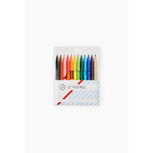 Monoprix Feutres De Coloriage x12