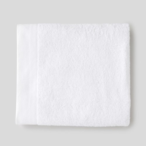 Monoprix Maison Maxi Drap De Bain, Couleur Blanc, Coton Bio