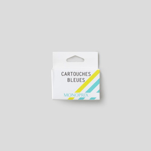 Monoprix Cartouches Bleues 1 Unite