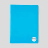 Monoprix Maison Cahier Bleu 96 Pages Petits Carreaux Couverture Carte 24X32Cm