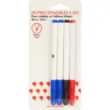 Monoprix Maison 4 Marqueurs Effaçables À Sec, Pointes Fines