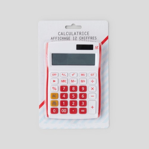 Monoprix Maison Calculatrice De Bureau